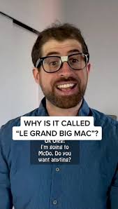 MAKES NONSENSE 🤷🏻‍♂️🤦🏻‍♂️ (Not an ad) #comedy #mcdo #quebecois  #grandbigmac #sketchcomedy #montreal #french