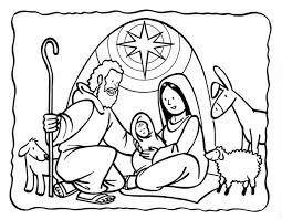 Nativity Coloring Page Preschool Christmas Christmas Coloring Pages Jesus Coloring Pages