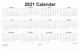 Free for personal and commercial use. 2021 Printable Yearly Calendar With Week Numbers