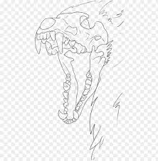 Wolf Skull Drawing Base Png Image With Transparent Background Toppng *click on the download button for better quality!* rules credit me! wolf skull drawing base png image with