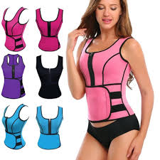 Full Upper Body Sauna Vest Waist Trainer And Sauna Suit In