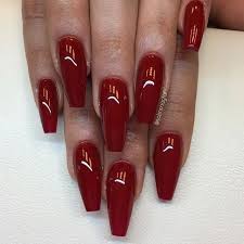 Black And Red Ombre Nails Coffin 30 Eye Catching Red Nail Art Designs To Show Your Style Red Nails Coffin Nails Designs Red Acrylic Nails