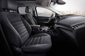 2017 Ford Escape Titanium Interior In Charcoal Black Ford Escape 2017 Ford Escape Ford
