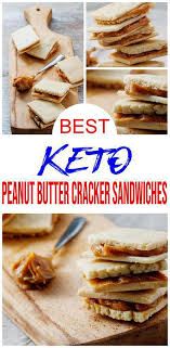 Surprise You Can Have Crackers On Keto Best Keto Recipes For Yummy Delicious Low Carb Peanut Butter Crackers Peanut Butter Crackers Food Homemade Snacks