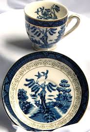Nikko Nkt Ironstone Double Phoenix Blue Willow Teapot Free Service Set Japan Blue Willow Tea Service Nikko