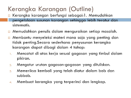 Contoh outline skripsi dan pengertian. Menentukan Tema Dan Judul Ppt Download
