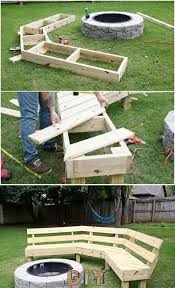 Pin By Rhonda Wolfe On House In 2019 Pinterest Diy Outdoor Furniture Backyard And Fire Pit Bench Backyard Diy Projects Diy Outdoor Furniture Diy Backyard