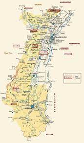Alsace Carte Archives Voyages Cartes
