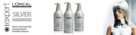 Loreal Silver Gri Ve Beyaz Saclar Icin Parlaklik Veren Sampuan 500ml Serie Expert
