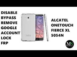 Bypass google lock frp on alcatel 5056n fierce 4. Video How To Bypass Google Account On Acatel One Touch Fierce Xl