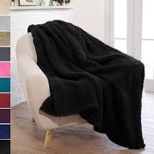 Cheap blankets, buy quality home & garden directly from china suppliers:soft pink black thick throw blanket warm fluffy plush balnkets for beds kids adults winter plaids bedspreads blanket. Pavilia Plush Sherpa Throw Blanket For Couch Sofa Fluffy Microfiber Fleece Throw Soft Fuzzy Cozy Lightweight Solid Black Blanket 50 X 60 Inches Walmart Com Walmart Com