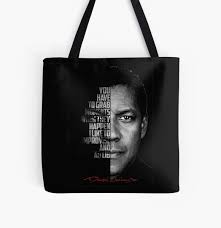 Denzel Washington Tote Bags for Sale