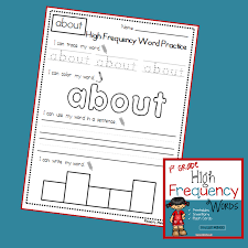 First Grade High Frequency Words High Frequency Words High Frequency Words Kindergarten Words