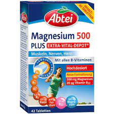 Get it as soon as wed, mar 31. Abtei Magnesium 500 Plus Extra Vital Depot 42 St Shop Apotheke Com