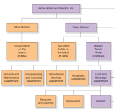 solved the following partial organization chart is an