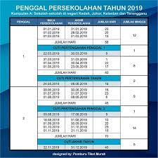 Tarikh penting dalam kalendar islam 2021 di malaysia. Cuti Sekolah 2019 Dah Keluar Dhiya Pengantin Pasir Mas Facebook