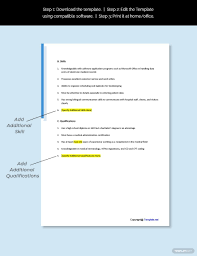 Hospital Receptionist Job Ad Description Template Free Pdf Word Doc Google Docs Job Description Template Jobs For Teachers Educator Jobs