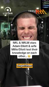 NRL & NRLW stars Adam Elliott & wife Millie Elliot test their knowledg...