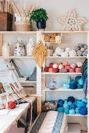 An attic turned artist's studio 11 photos. 14 Best Sewing Room Ideas How To Style A Pretty Sewing Room