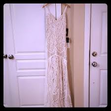 Buy vintage lace wedding dress and get the best deals at the lowest prices on ebay! Lulu S Flynn White Lace Maxi Dress Xs White Lace Maxi Lace Maxi Dress White Lace Maxi Dress