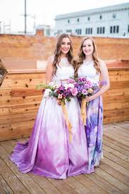How To Have A Neon And Ultraviolet Wedding Day Pastel Bridesmaid Dresses Purple Lace Bridesmaid Dresses Bridesmaid