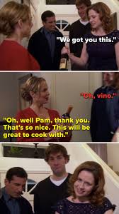 The office with a laugh track. 32 Moments From The Office Dinner Party Episode