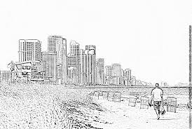 Ce dessin a été mis à la disposition des internautes le 07 février 2106. Coloriage Miami Beach Sud Plage A Imprimer Pour Les Enfants Dessin Etats Unis