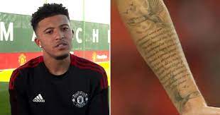 Jul 26, 2021 · jadon sancho has a tattoo drawn on his arm which is a poem in honor of his baby brother. Ykte D9oioms0m