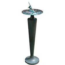 Sundial plinth pedestal base & plant stand (#b33) regular price. Buy Rome B29 Aluminum Taper Sundial Pedestal Cast Aluminum With Moss Green Patina Finish 28 Inch Height Online In Turkey B00767ah30
