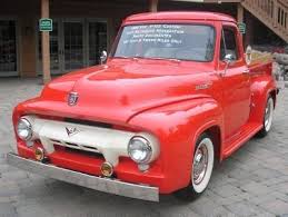Image result for Vermilion 1954 Ford Truck
