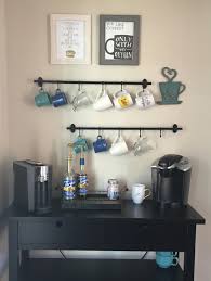 Coffee Bar With Gilmore Girl Signs Coffee Bar Home Gilmore Girls Kitchen Small Kitchen Decor