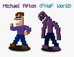 The hearts could represent mike and his partner and the 3rd heart could represent their child who's been recommended for the job. Michael Afton Fnaf World Hd Png Download Kindpng
