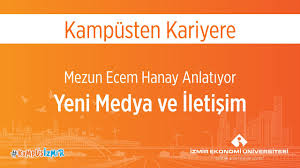 Acun medya produksiyon ve reklam hizmetleri a.s. Mezunlarimiz Yeni Medya Ve Iletisim Izmir Ekonomi Universitesi