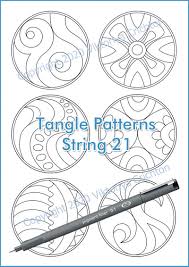 Check spelling or type a new query. Strings 21 For Drawing Zentangle Patterns In The Circle Etsy