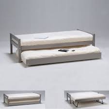 Lit Gigogne 90x190cm Bois 2 Sommiers Tiroir Pieds Escamotables Parme Lit Gigogne Lit Matelas Et Sommier