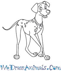 How to draw a puppy from 101 dalmatians step by step? How To Draw Pongo From 101 Dalmatians