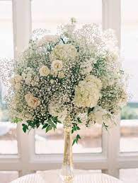Gypsophila Smell Babys Breath Wedding Spray Roses Centerpiece Rose Centerpieces