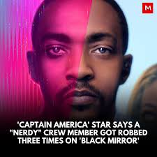 He was locked in the hotel for two months!" Read more: bit.ly/3Z6W9pv  #AnthonyMackie #BlackMirror