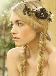 Fishtail Pigtails Bridal Hair Updo Victorian Hairstyles Wedding Hair And Makeup