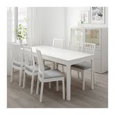 Ekedalen Extendable Table White Min Length 47 1 4 Ikea Small Kitchen Tables Small Room Design Dining Table