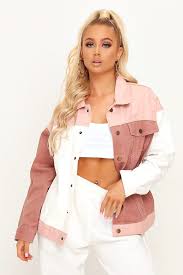 Nude Colourblock Denim Jacket Denim Jacket I Saw It First Click here to find out about pink colour block denim jacket from boohoo, part of our latest coats & jackets collection ready to shop online today! nude colourblock denim jacket