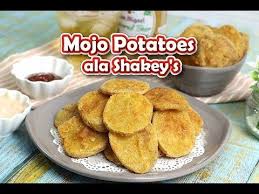 Mojo Potatoes Recipe Ala Shakeys Crispy Mojo Potatoes Shakeys Style Recipes Potato Recipes Mojo Potatoes