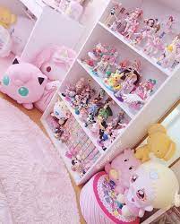 Pin By Dragon Catz On Interior Design Otaku Room Kawaii Bedroom Kawaii Room