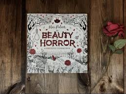 The beauty of horror a gorgeous coloring book coloring queen. Coloring Book Flipthrough The Beauty Of Horror Youtube