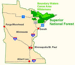 Superior National Forest Maps Publications Forest Map Boundary Waters Canoe Area Boundary Waters Canoe Area Wilderness
