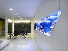 Beautiful Abodes Future Inspired Homes Wall Aquarium Futuristic Interior Aquarium Design