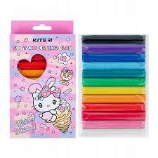 Zestaw plasteliny 12 Kolorów plastelin szkolny dla dzieci Hello Kitty Kite  - KITE | Sklep EMPIK.COM
