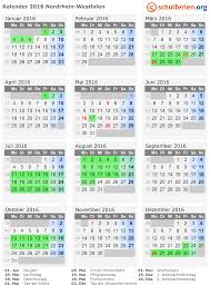 Wo die inzidenzen niedriger sind, ist mehr möglich als in städten oder kreisen, in denen die inzidenz. Kalender 2016 Ferien Nordrhein Westfalen Feiertage Ferien Nrw Ferien Kalender Schulferien