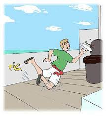 The best players on each of the match days get to participate. Clipart Bild Abbildung Eines Mannes Auf Einer Bananenschale Auslosung