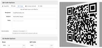 Sólo tiene que subir una imágen qr y esta aplicacion online. Generate 3d Printable Qr Codes With This Web Tool Hackaday